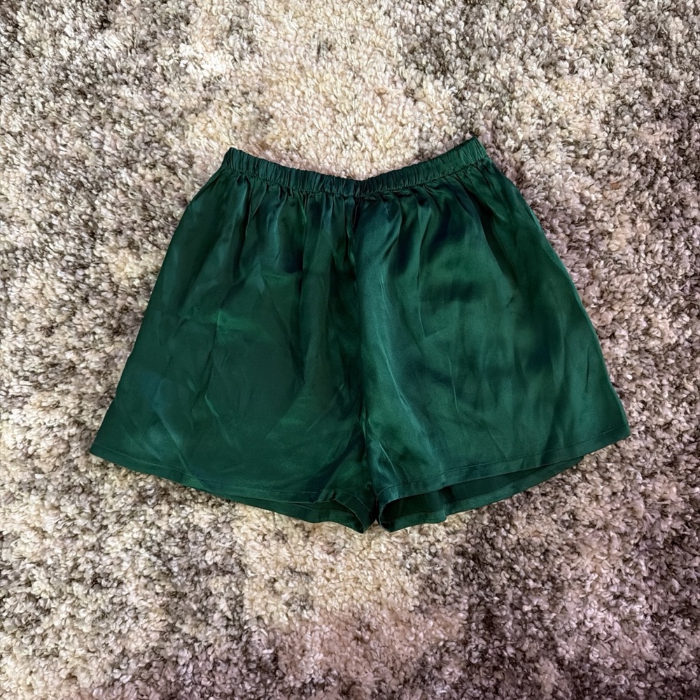 Princess Polly Deep Green Athletic Shorts